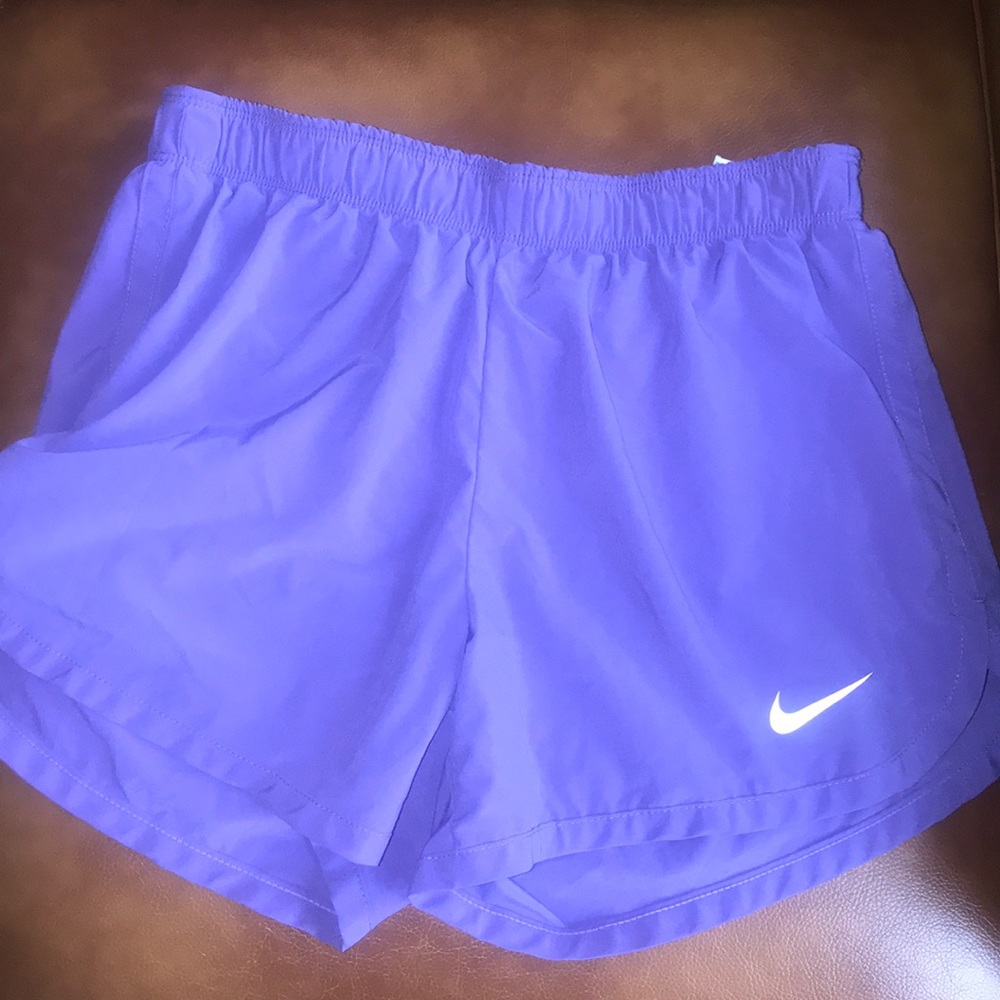 Purple Nike Running Shorts
